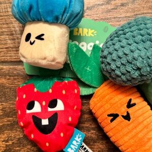 BARK Veggie Patch Pals Multi-Toy(s) Plush Dog Set Toy(s)